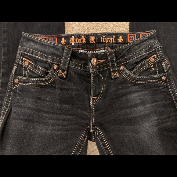 Rock Revival Boot Jeans 27 - Picture 5 of 6